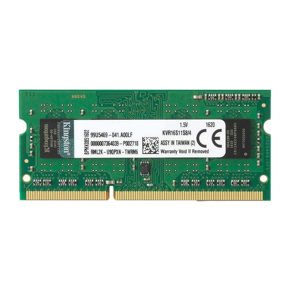 Kingston KVR16S11S8/4 Go SODIMM Value Mémoire RAM 4Go 1600MHz