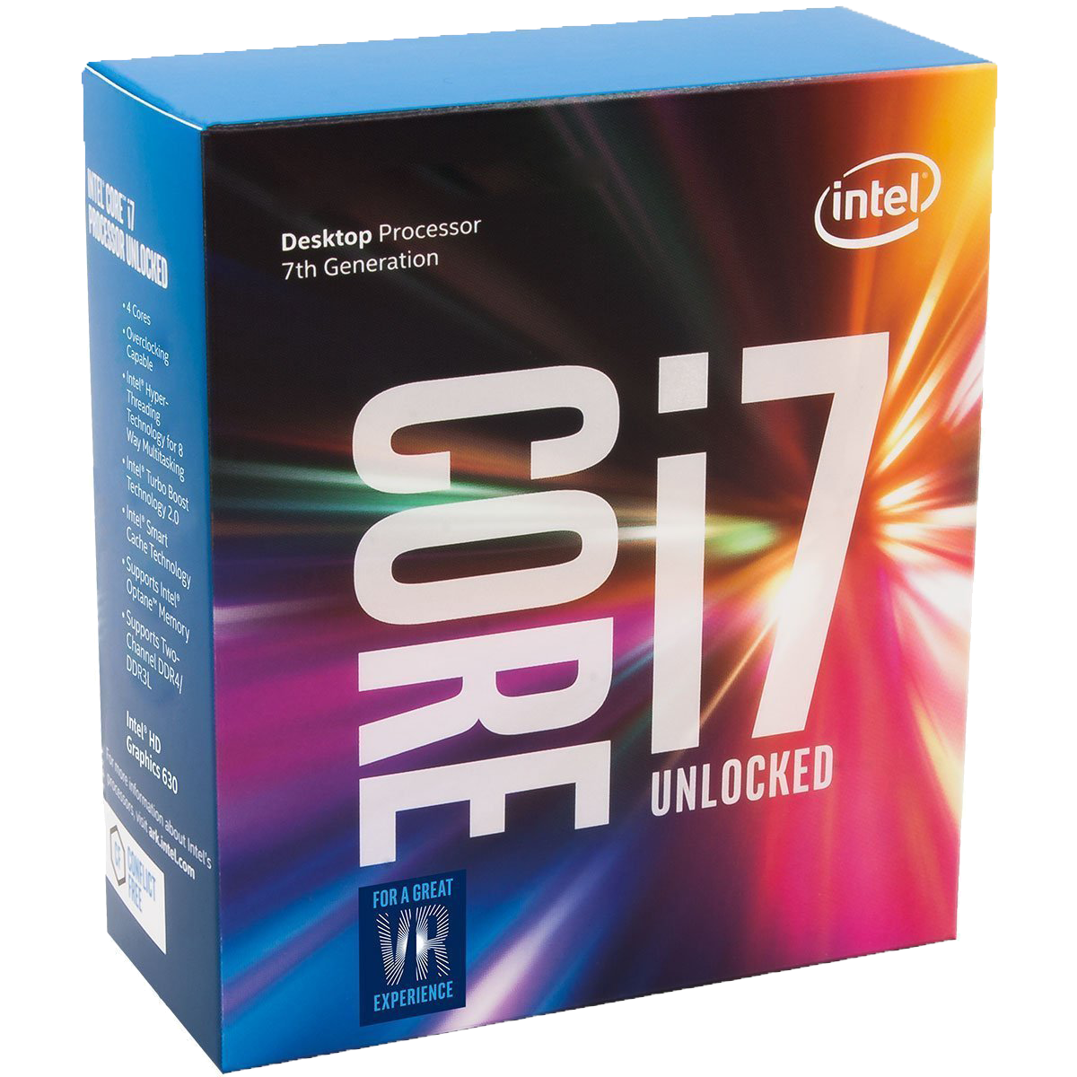Intel Core Kabylake i7-7700K Processeur 4,20 GHz