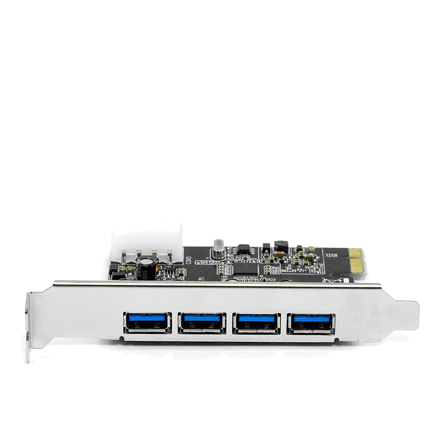 CSL – USB 3.0 Carte contrôleur PCI Express 4 ports (Super Speed) | carte interface USB 3.0 | nouveau modèle / nouveau pilote | HUB USB interne | compatible Windows 10