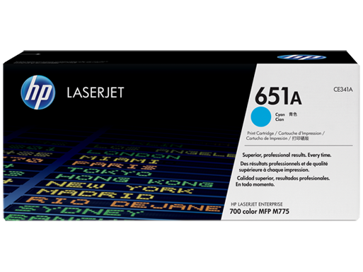HP 651A cyan Original LaserJet Toner Cartridge